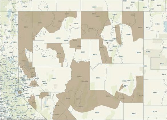 bank deserts in Nevada